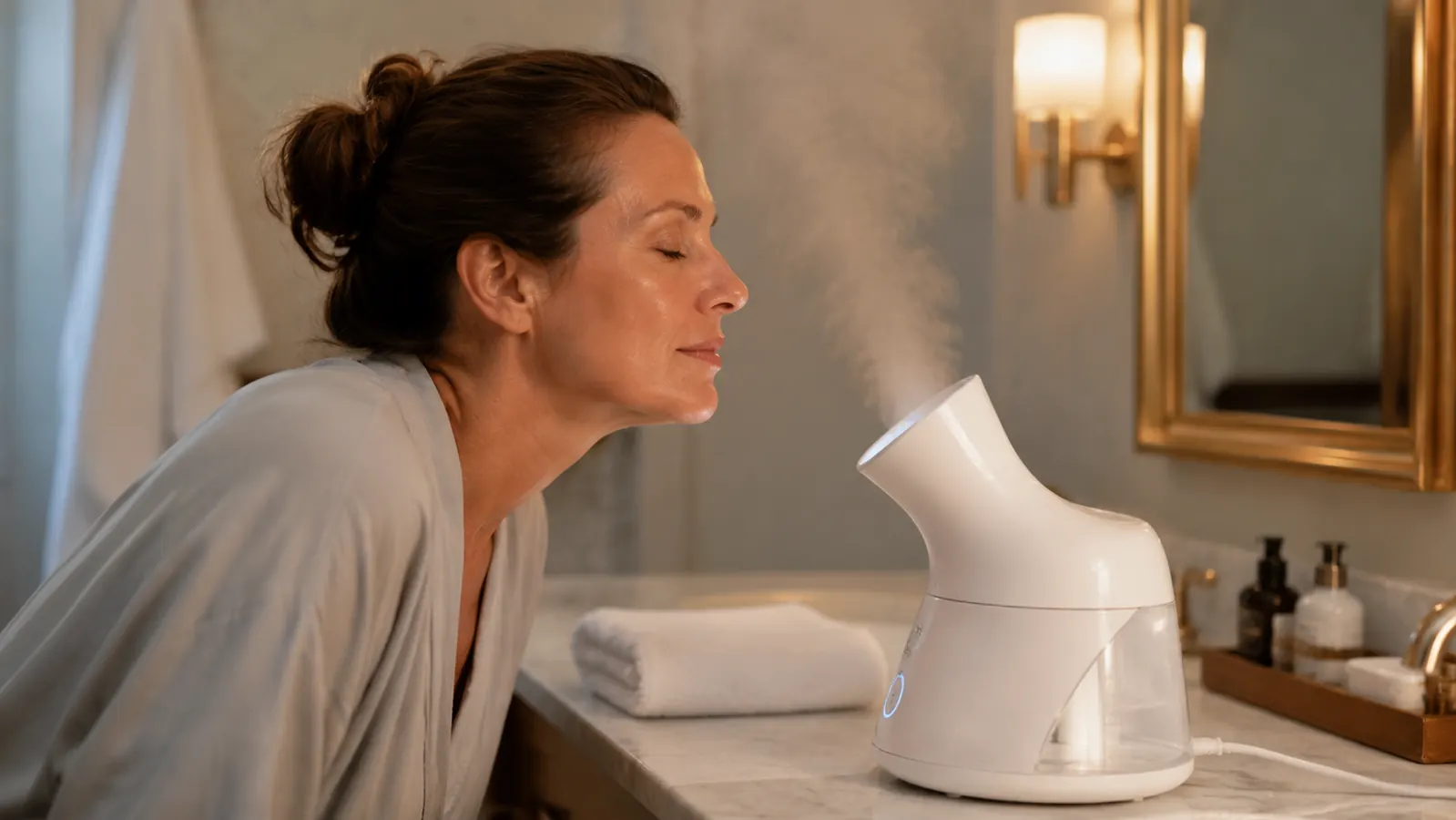 NanoSteamer vs a Hot Towel Facial: Which Opens Pores Better